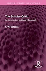 The Scholar-Critic