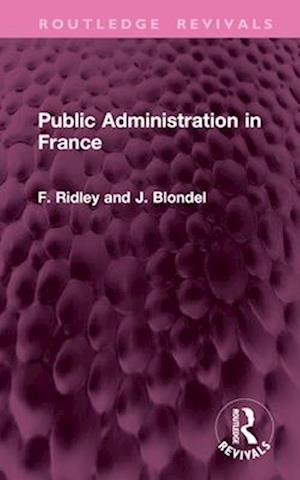 Public Administration in France