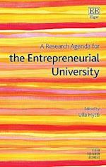 A Research Agenda for the Entrepreneurial University