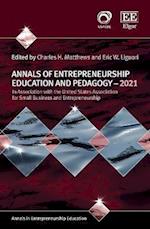 Annals of Entrepreneurship Education and Pedagogy – 2021