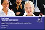 CISI Capital Markets Programme Certificate in Corporate Finance Unit 2 Syllabus Version 18