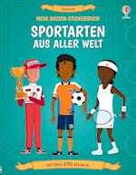 Mein Anzieh-Stickerbuch: Sportarten aus aller Welt