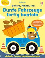 Kleine Kreativ-Werkstatt: Schere, Kleber, los! Bunte Fahrzeuge fertig basteln