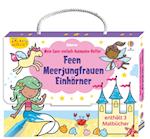 Kleine Kreativ-Werkstatt - Mein Ganz-einfach-Ausmalen-Koffer: Feen, Meerjungfrauen, Einhörner