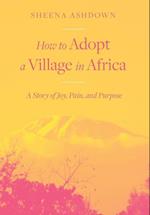 How to Adopt a Village in Africa
