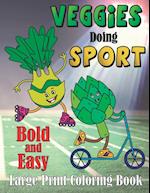 Veggie Doing Sports Bold and Easy