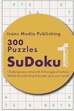 300 Easy Level Sudoku Puzzles Volume 1