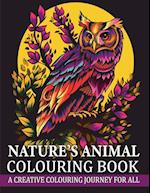 Nature's Animal Colouring Book