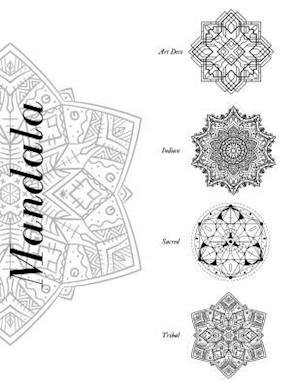 Mandala Art Deco Indian Scared Tribal