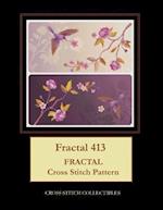 Fractal 413 : Fractal Cross Stitch Pattern 
