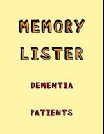 Memory Lister Dementia Patients