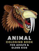 Animal Coloring Book For Adults And Older Kids