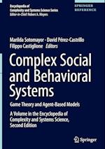 Complex Social and Behavioral Systems