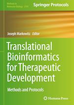 Translational Bioinformatics for Therapeutic Development
