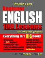 Preston Lee's Beginner English 100 Lessons For Hungarian Speakers