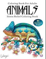 Animals Coloring Book For Adults