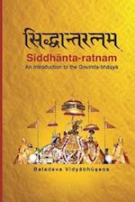 Siddhanta-ratnam: An Introduction to the Govinda-bhasya 