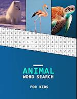 Animal Word Search for Kids