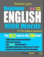 Preston Lee's Beginner English 1000 Words For Portuguese Speakers (British Version)