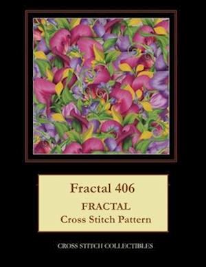 Fractal 406: Fractal Cross Stitch Pattern