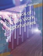 Handbook of Remote Work Opportunities
