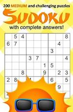 200 MEDIUM and challenging Sudoku puzzles with complete answers