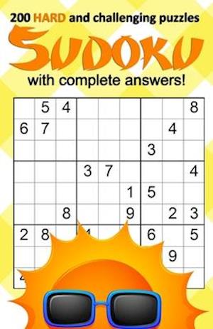 200 HARD and challenging Sudoku puzzles with answers