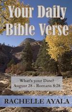 Your Daily Bible Verse (Large Print Edition): 366 Verses Correlated by Month and Day 