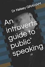 An introverts guide to public speaking