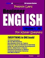 Preston Lee's Beginner English Lesson 1 - 20 for Khmer Speakers