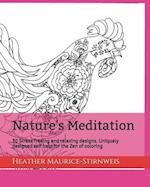 Nature's Mediation Adult Coloring book