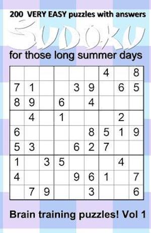 200 very easy Sudoku puzzles with answers - Vol 1