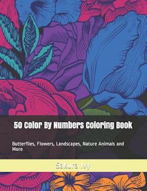 50 Color By Numbers Coloring Book