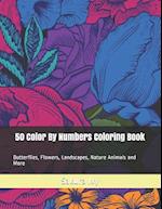 50 Color By Numbers Coloring Book