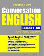 Preston Lee's Conversation English For Filipino Speakers Lesson 1 - 60