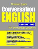 Preston Lee's Conversation English For Portuguese Speakers Lesson 1 - 60