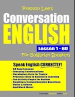 Preston Lee's Conversation English For Bulgarian Speakers Lesson 1 - 60