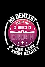 My Dentist Told Me I Need a Crown I Was Like I Know Right?
