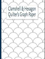 Clamshell & Hexagon Quilter's Graph Paper