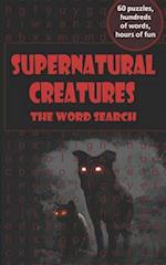 Supernatural Creatures: the word search 