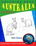 Coloring Book Animals of Australia