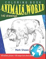 Coloring Book Animals of the World