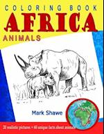 Coloring Book Animals of Africa