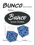 Bunco Score Sheets