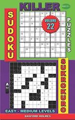 Killer sudoku puzzles and Sukrokuro.