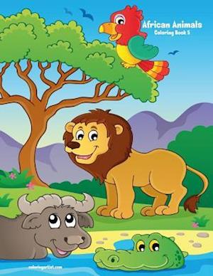 African Animals Coloring Book 5