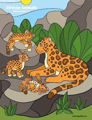 African Animals Coloring Book 3 & 4