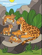 African Animals Coloring Book 3 & 4