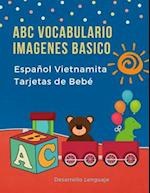 ABC Vocabulario Imagenes Basico Español Vietnamita Tarjetas de Bebé