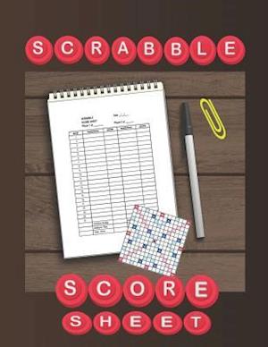 Scrabble Score Sheet